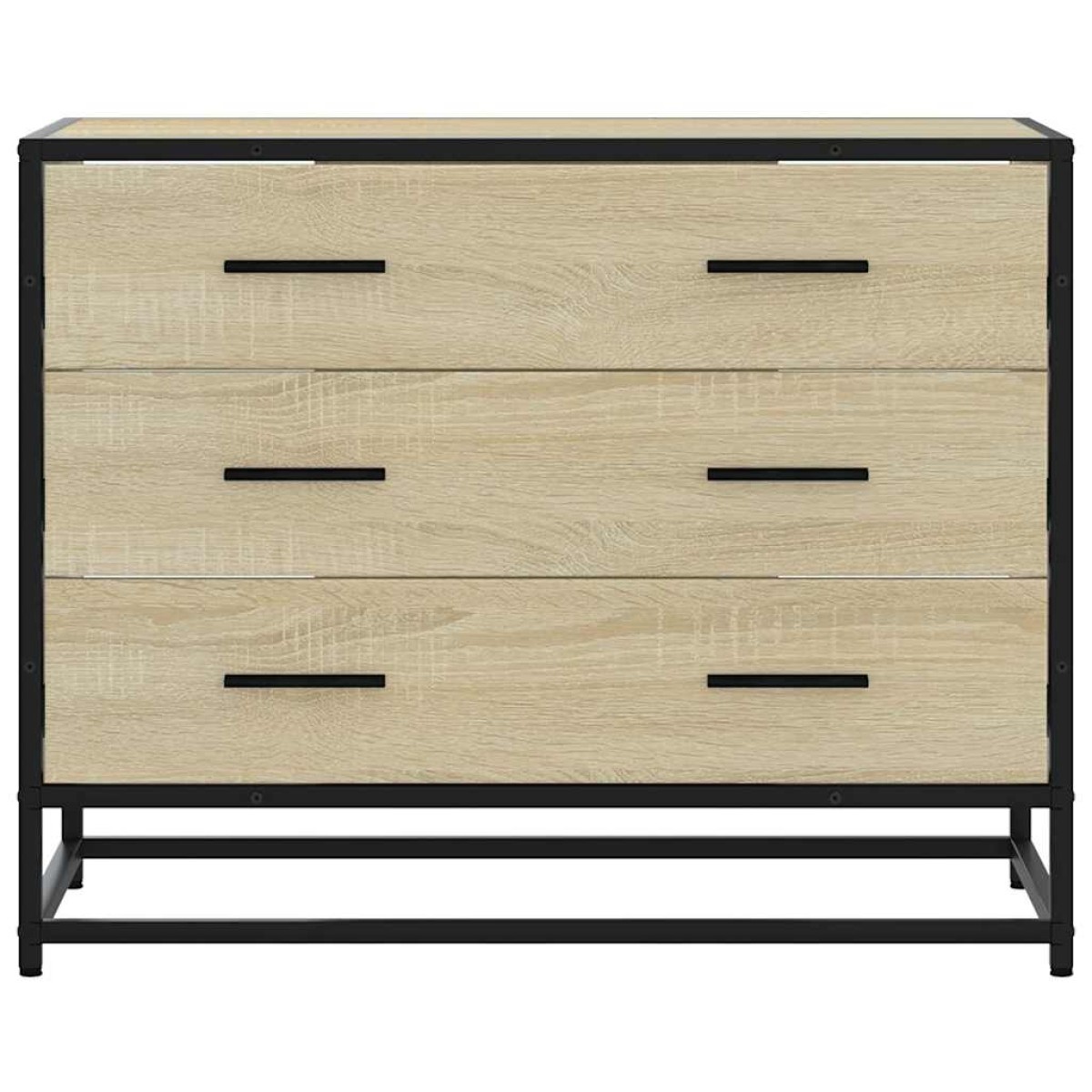 vidaXL Ντουλάπι συρταριών Sonoma Oak Κατασκευασμένο ξύλο