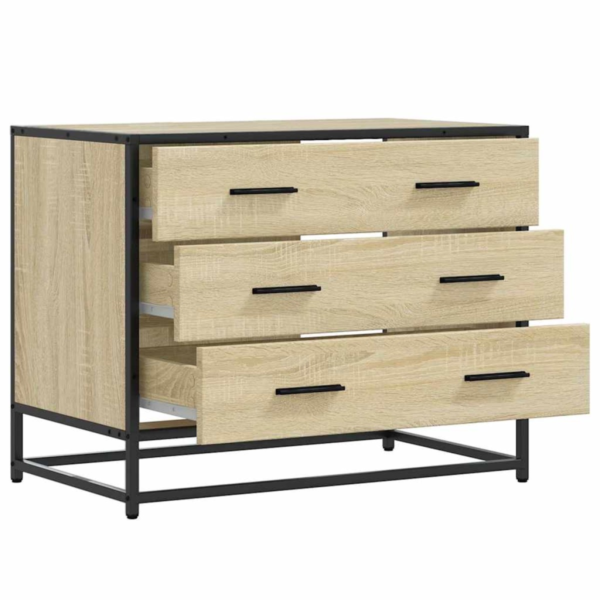 vidaXL Ντουλάπι συρταριών Sonoma Oak Κατασκευασμένο ξύλο