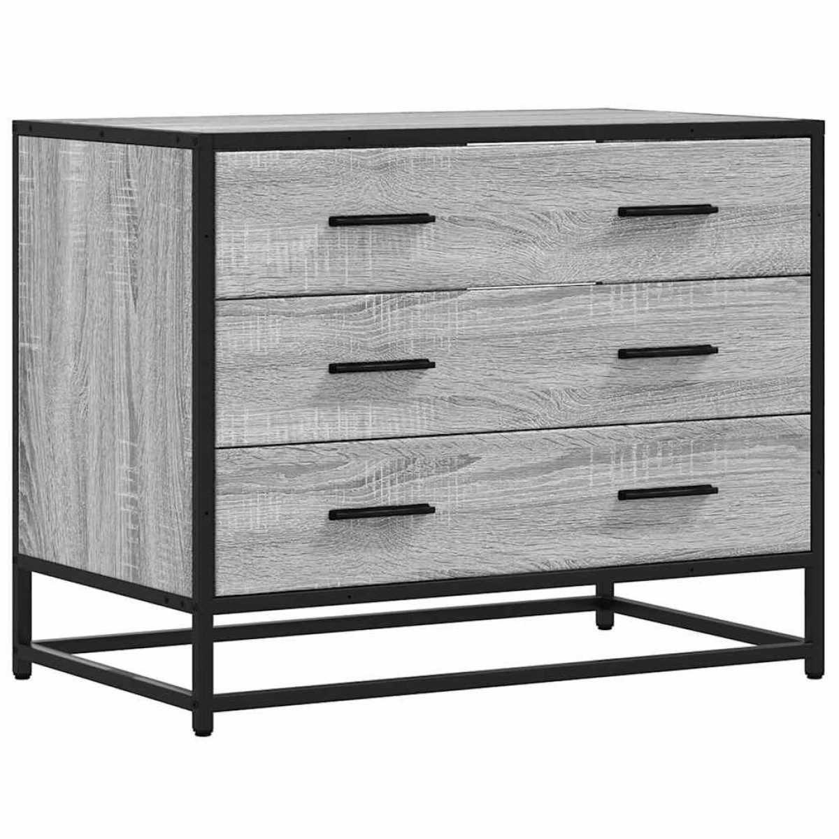 vidaXL Ντουλάπι συρταριών Γκρι Sonoma 70x41x56 cm Ξύλινη κατασκευή