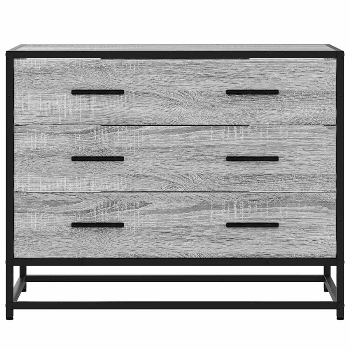 vidaXL Ντουλάπι συρταριών Γκρι Sonoma 70x41x56 cm Ξύλινη κατασκευή