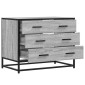 vidaXL Ντουλάπι συρταριών Γκρι Sonoma 70x41x56 cm Ξύλινη κατασκευή