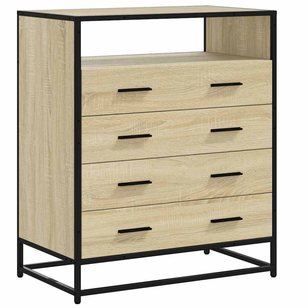 vidaXL Συρταριέρα Sonoma Δρυς 70x41x83,5 εκ. από Επεξεργασμένο Ξύλο