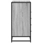 vidaXL Συρταριέρα Γκρι sonoma 70x41x83,5 εκ. από Επεξεργασμένο Ξύλο