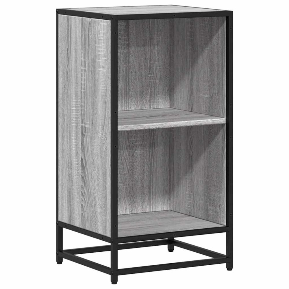 ντουλάπι βιβλίων vidaXL Γκρι Sonoma 40x35x76 cm Κατασκευασμένο ξύλο