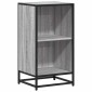 ντουλάπι βιβλίων vidaXL Γκρι Sonoma 40x35x76 cm Κατασκευασμένο ξύλο