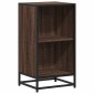 vidaXL Ντουλάπι βιβλίων καφέ δρυς 40x35x76 cm Ξύλινο μηχανουργικό ξύλο