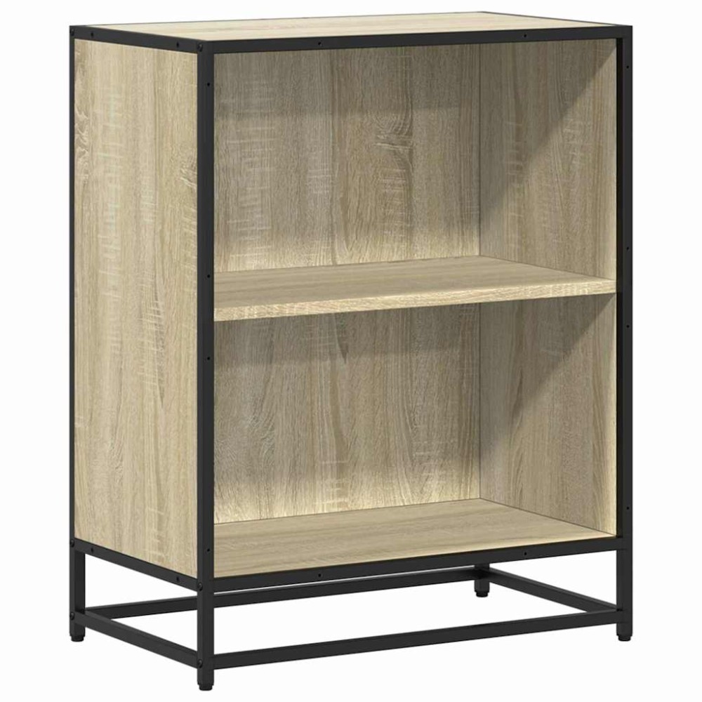 vidaXL Ντουλάπι βιβλίων Sonoma Oak 60x35x76 cm Κατασκευασμένο ξύλο