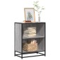 ντουλάπι βιβλίων vidaXL Γκρι Sonoma 60x35x76 cm Κατασκευασμένο ξύλο