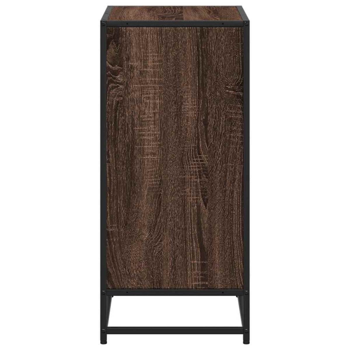vidaXL Ντουλάπι βιβλίων καφέ δρυς 60x35x76 cm Ξύλινο μηχανουργικό ξύλο