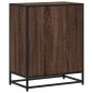 vidaXL Ντουλάπι βιβλίων καφέ δρυς 60x35x76 cm Ξύλινο μηχανουργικό ξύλο