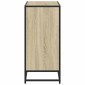 vidaXL Βιβλιοθήκη Χρώμα Sonoma Δρυς 80,5x35x76 εκ. Επεξεργασμένο Ξύλο