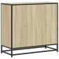 vidaXL Βιβλιοθήκη Χρώμα Sonoma Δρυς 80,5x35x76 εκ. Επεξεργασμένο Ξύλο