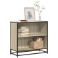 vidaXL Βιβλιοθήκη Χρώμα Sonoma Δρυς 80,5x35x76 εκ. Επεξεργασμένο Ξύλο