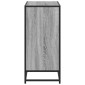 vidaXL Βιβλιοθήκη Γκρι Sonoma 80,5x35x76 εκ. από Επεξεργασμένο Ξύλο
