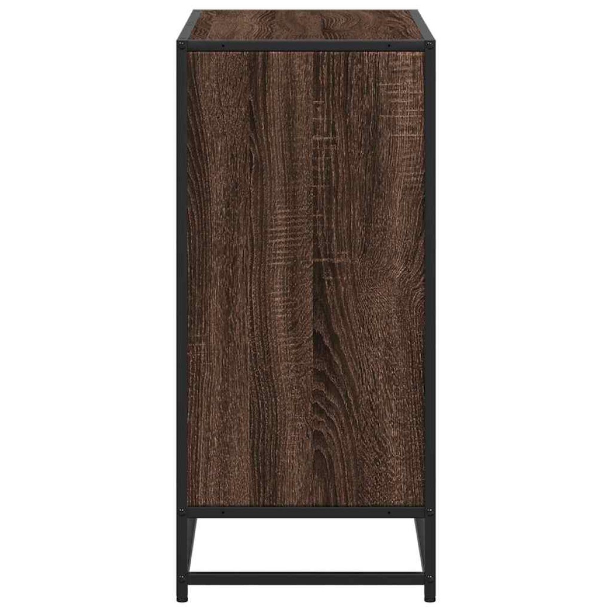 vidaXL Βιβλιοθήκη Καφέ Δρυς 80,5x35x76 εκ. Επεξεργασμένο Ξύλο