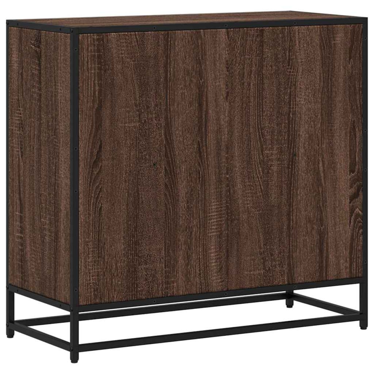 vidaXL Βιβλιοθήκη Καφέ Δρυς 80,5x35x76 εκ. Επεξεργασμένο Ξύλο