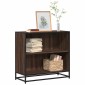 vidaXL Βιβλιοθήκη Καφέ Δρυς 80,5x35x76 εκ. Επεξεργασμένο Ξύλο