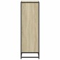vidaXL Ντουλάπι βιβλίων Sonoma Oak 40x35x107,5 cm Κατασκευασμένο ξύλο