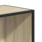 vidaXL Ντουλάπι βιβλίων Sonoma Oak 40x35x107,5 cm Κατασκευασμένο ξύλο