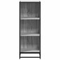 vidaXL Ντουλάπι βιβλίων Γκρι Sonoma 40x35x107,5 cm Κατασκευασμένο ξύλο