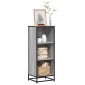 vidaXL Ντουλάπι βιβλίων Γκρι Sonoma 40x35x107,5 cm Κατασκευασμένο ξύλο