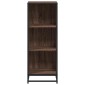 vidaXL Ντουλάπι βιβλίων καφέ δρυς 40x35x107,5 cm Κατασκευασμένο ξύλο