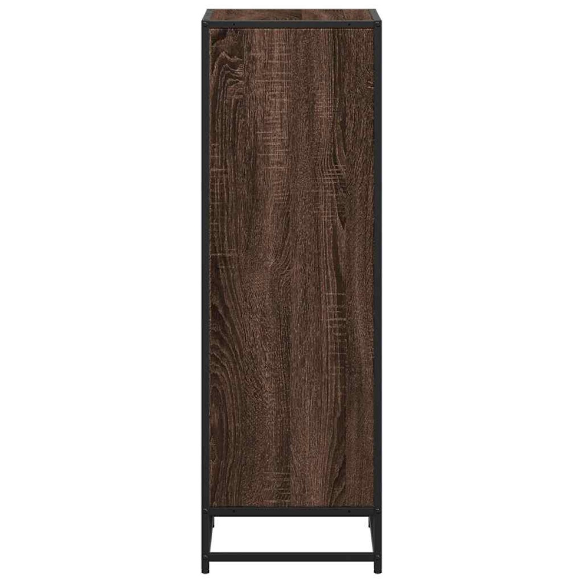 vidaXL Ντουλάπι βιβλίων καφέ δρυς 40x35x107,5 cm Κατασκευασμένο ξύλο