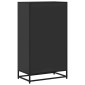 ντουλάπι βιβλίων vidaXL Μαύρο 60x35x107,5 cm Κατασκευασμένο ξύλο