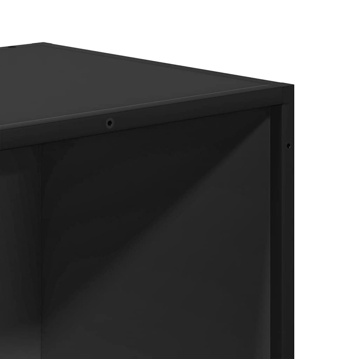 ντουλάπι βιβλίων vidaXL Μαύρο 60x35x107,5 cm Κατασκευασμένο ξύλο