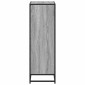 vidaXL Ντουλάπι βιβλίων Γκρι Sonoma 60x35x107,5 cm Κατασκευασμένο ξύλο
