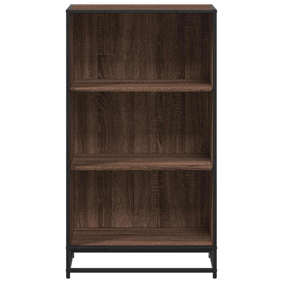 vidaXL Ντουλάπι βιβλίων καφέ δρυς 60x35x107,5 cm Κατασκευασμένο ξύλο