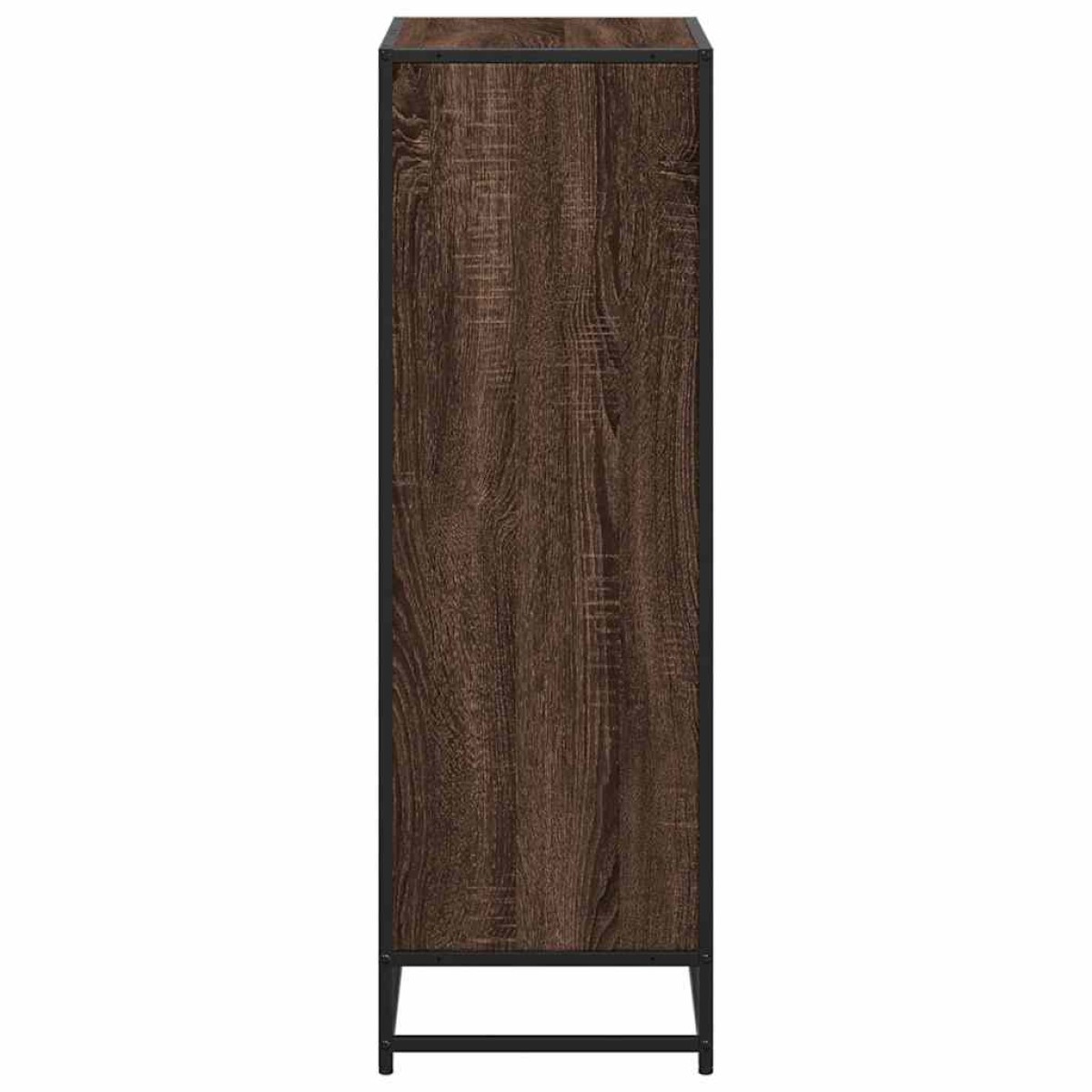 vidaXL Ντουλάπι βιβλίων καφέ δρυς 60x35x107,5 cm Κατασκευασμένο ξύλο