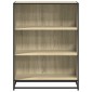 vidaXL Βιβλιοθήκη Χρώμα Sonoma Δρυς 80,5x35x107,5 εκ. Μοριοσανίδα