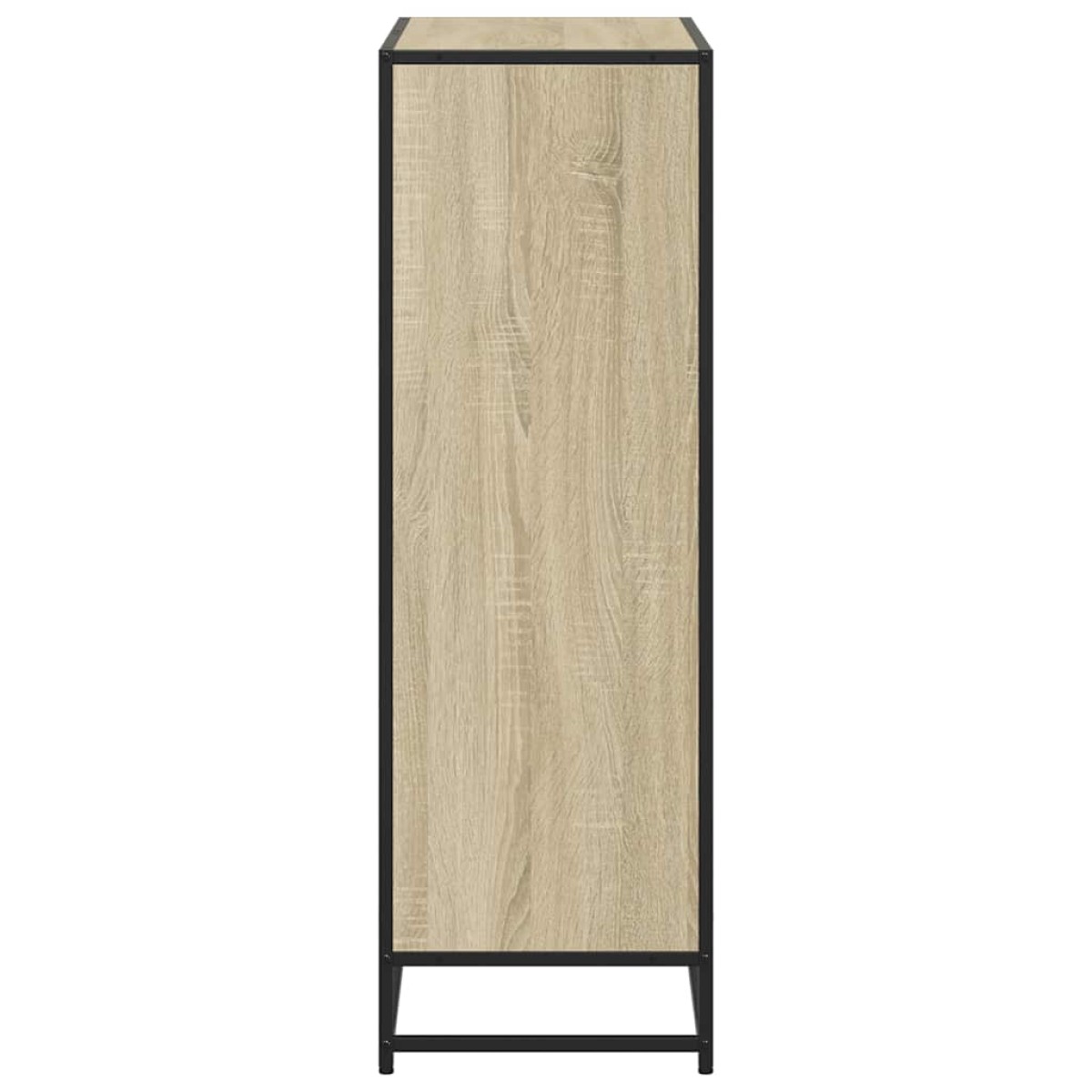 vidaXL Βιβλιοθήκη Χρώμα Sonoma Δρυς 80,5x35x107,5 εκ. Μοριοσανίδα