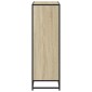 vidaXL Βιβλιοθήκη Χρώμα Sonoma Δρυς 80,5x35x107,5 εκ. Μοριοσανίδα