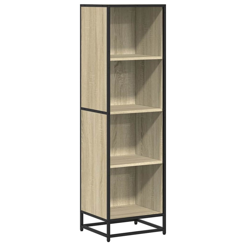 vidaXL Βιβλιοθήκη Χρώμα sonoma Δρυς 40x35x139 εκ. Μοριοσανίδα