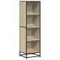 vidaXL Βιβλιοθήκη Χρώμα sonoma Δρυς 40x35x139 εκ. Μοριοσανίδα