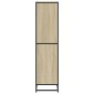vidaXL Βιβλιοθήκη Χρώμα sonoma Δρυς 40x35x139 εκ. Μοριοσανίδα