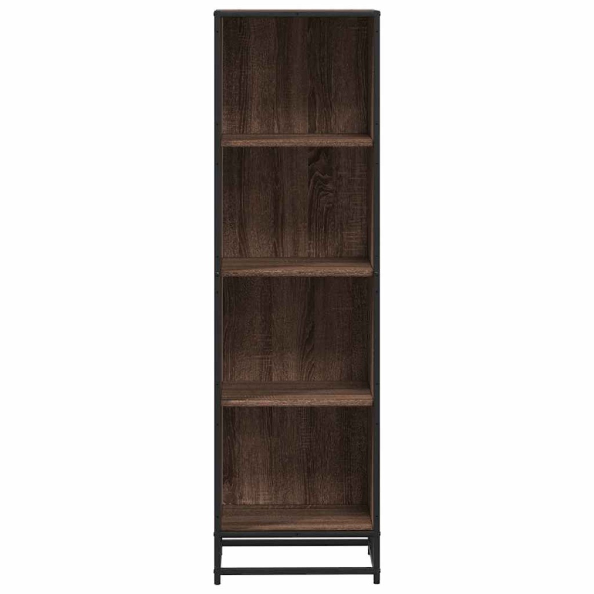 vidaXL Βιβλιοθήκη Καφέ Δρυς 40x35x139 εκ. από Επεξεργασμένο Ξύλο