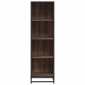 vidaXL Βιβλιοθήκη Καφέ Δρυς 40x35x139 εκ. από Επεξεργασμένο Ξύλο