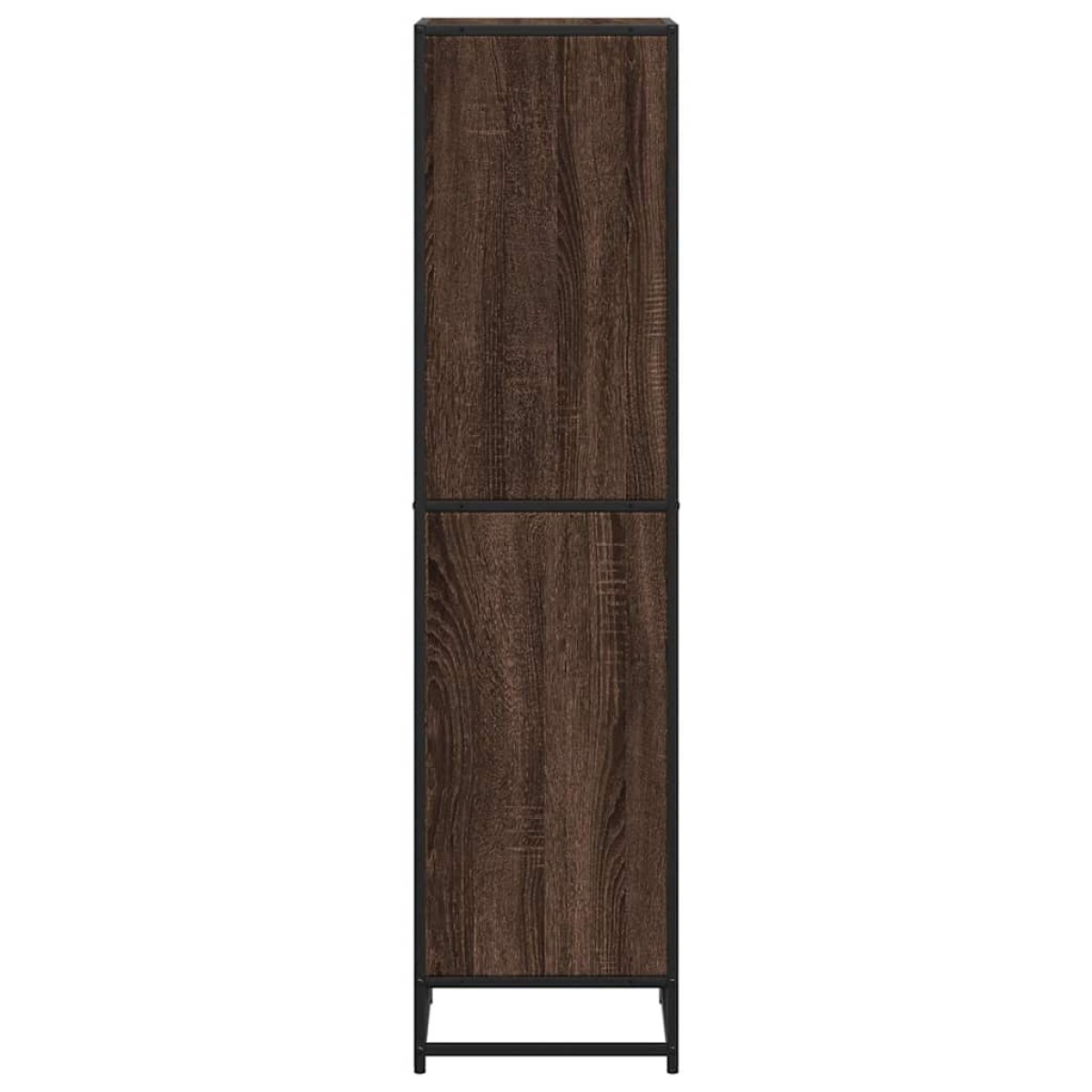 vidaXL Βιβλιοθήκη Καφέ Δρυς 40x35x139 εκ. από Επεξεργασμένο Ξύλο