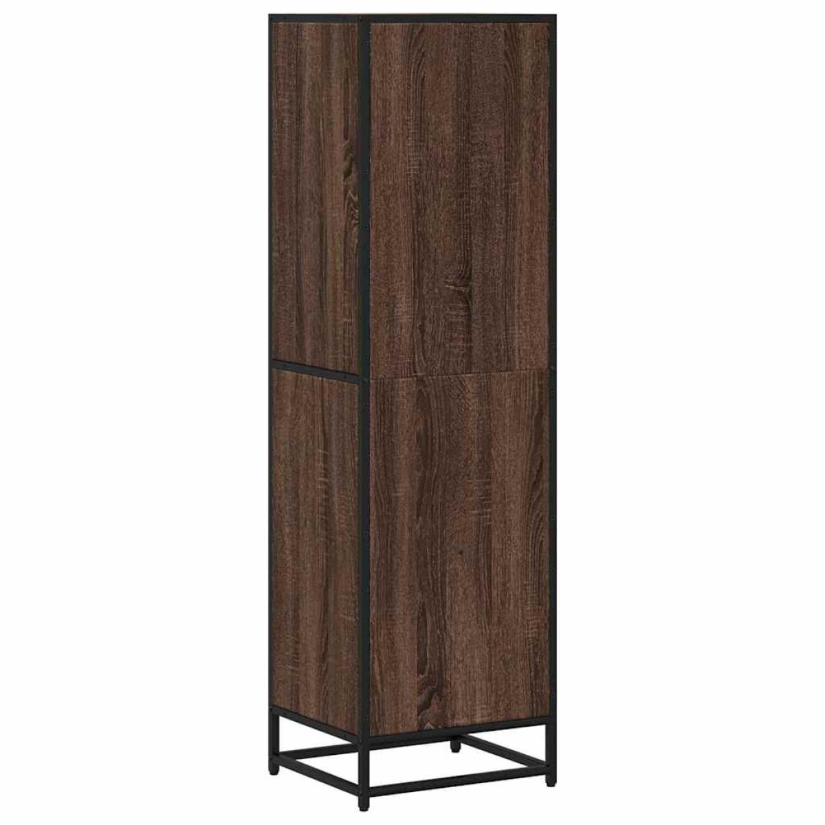 vidaXL Βιβλιοθήκη Καφέ Δρυς 40x35x139 εκ. από Επεξεργασμένο Ξύλο