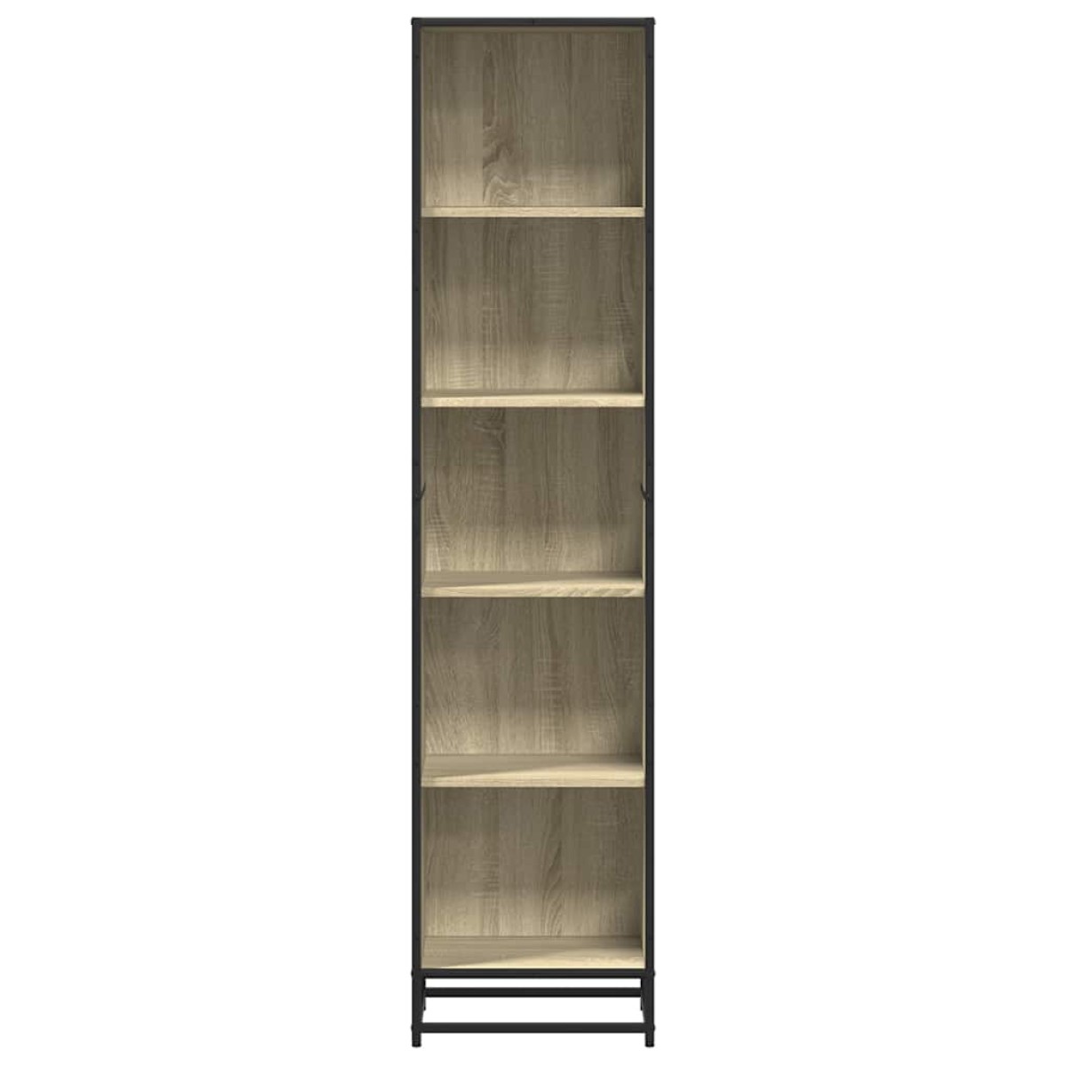 vidaXL Βιβλιοθήκη Χρώμα Sonoma Δρυς 40x35x170,5 εκ. Μοριοσανίδα