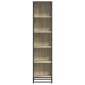 vidaXL Βιβλιοθήκη Χρώμα Sonoma Δρυς 40x35x170,5 εκ. Μοριοσανίδα