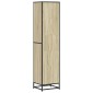 vidaXL Βιβλιοθήκη Χρώμα Sonoma Δρυς 40x35x170,5 εκ. Μοριοσανίδα