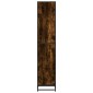 vidaXL Βιβλιοθήκη Καπνιστή Δρυς 40x35x170,5 εκ. από Επεξεργασμένο Ξύλο