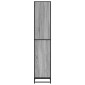 vidaXL Βιβλιοθήκη Γκρι Sonoma 40x35x170,5 εκ. από Επεξεργασμένο Ξύλο