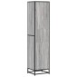 vidaXL Βιβλιοθήκη Γκρι Sonoma 40x35x170,5 εκ. από Επεξεργασμένο Ξύλο