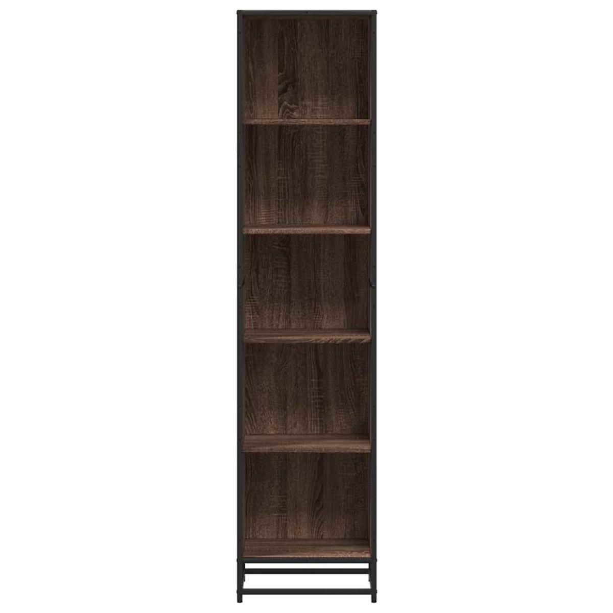 vidaXL Βιβλιοθήκη Καφέ Δρυς 40x35x170,5 εκ. από Επεξεργασμένο Ξύλο