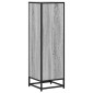 vidaXL Βιβλιοθήκη Γκρι sonoma 33,5x33x107,5 εκ. Επεξεργασμένο Ξύλο